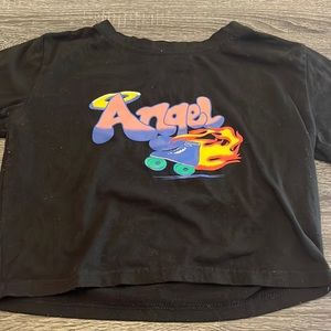 angel crop top